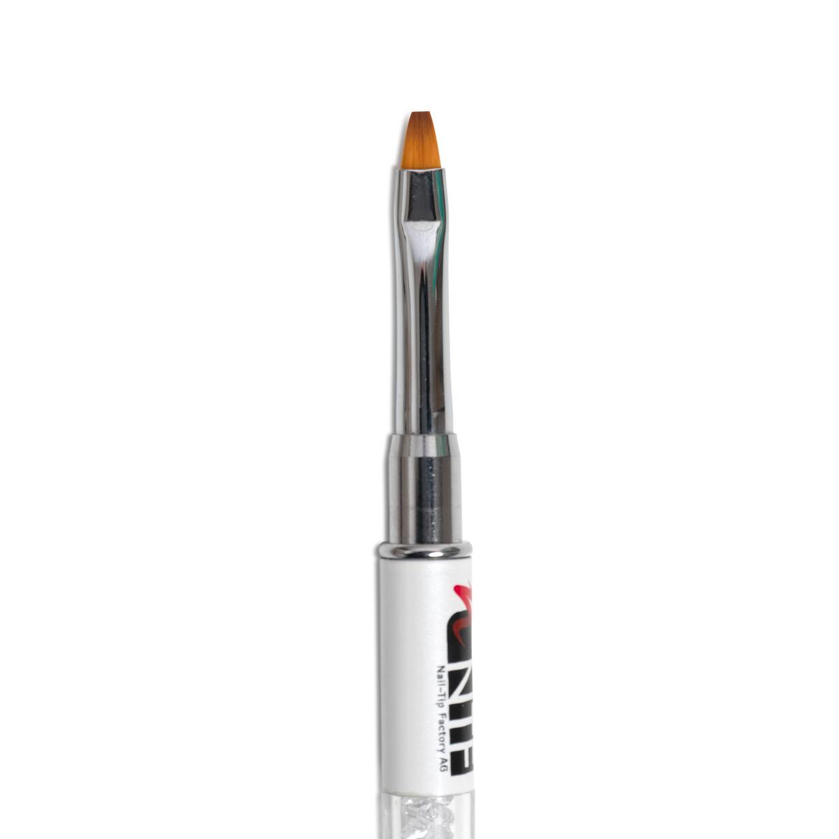 NTF Gel-Pinsel brush flat Nr. 4