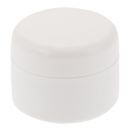 Kunststoffdose weiss 5ml, leer