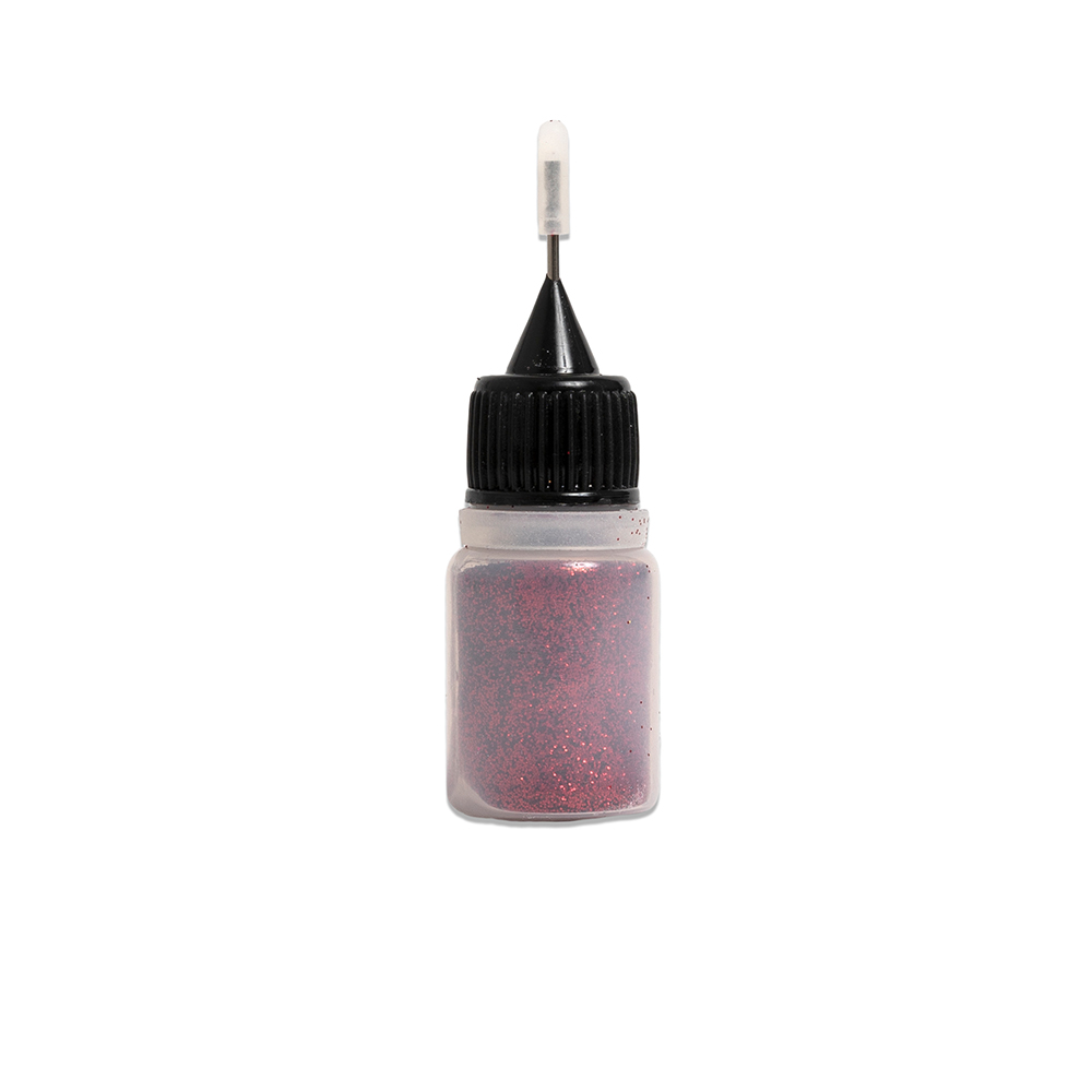 Glitterstaub Nr. 07 granatrot