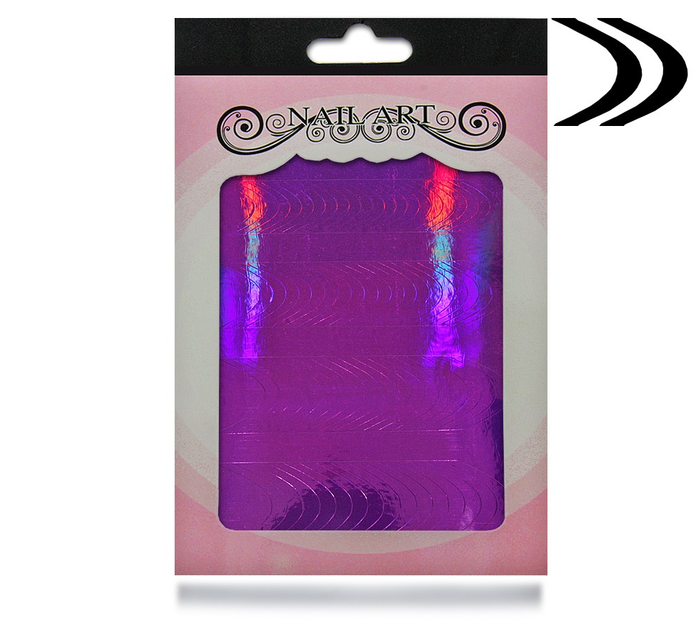 Dramatic Smile Line purple