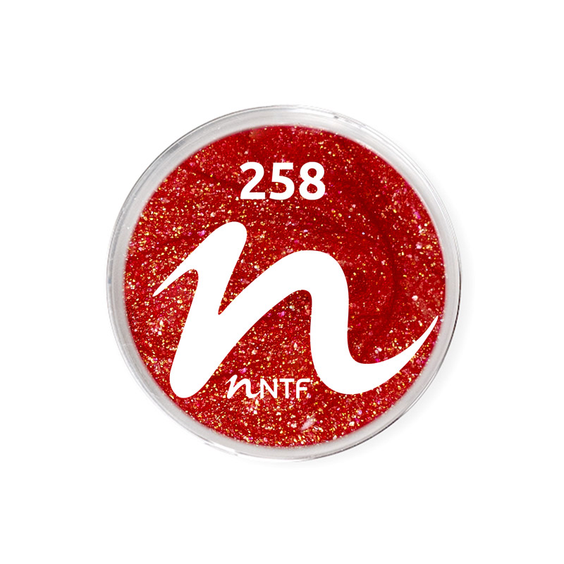 NTF Farbgel glimmer love 258