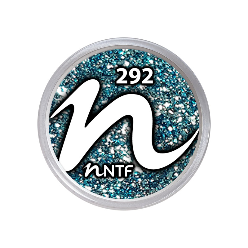 NTF Farbgel glitter Aqua Pop 292